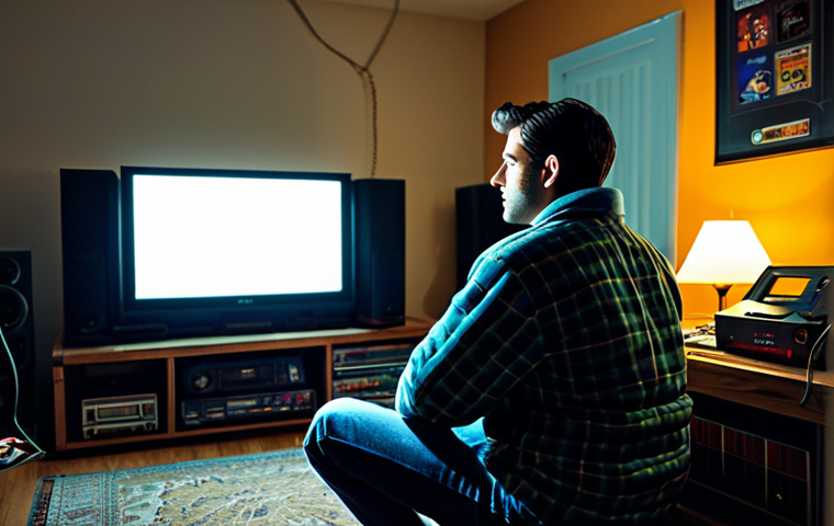 Nostalgic Gamer**

"A male gamer in his 30s, fully clothed in casual wear, reminiscing about old video games. He's sitting in a modern apartment, surrounded by vintage gaming consoles and memorabilia. The room is dimly lit, with a warm glow from the screens. safe for work, appropriate content, professional, perfect anatomy, natural proportions, high quality"

**