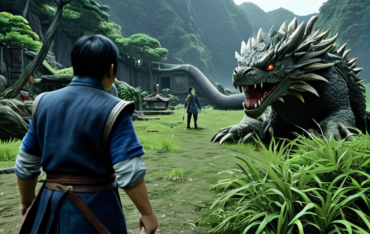 리니지 초보자를 위한 용어집 - Equipment Enhancement Scene**

"A Lineage character enhancing equipment. Show a character interactin...