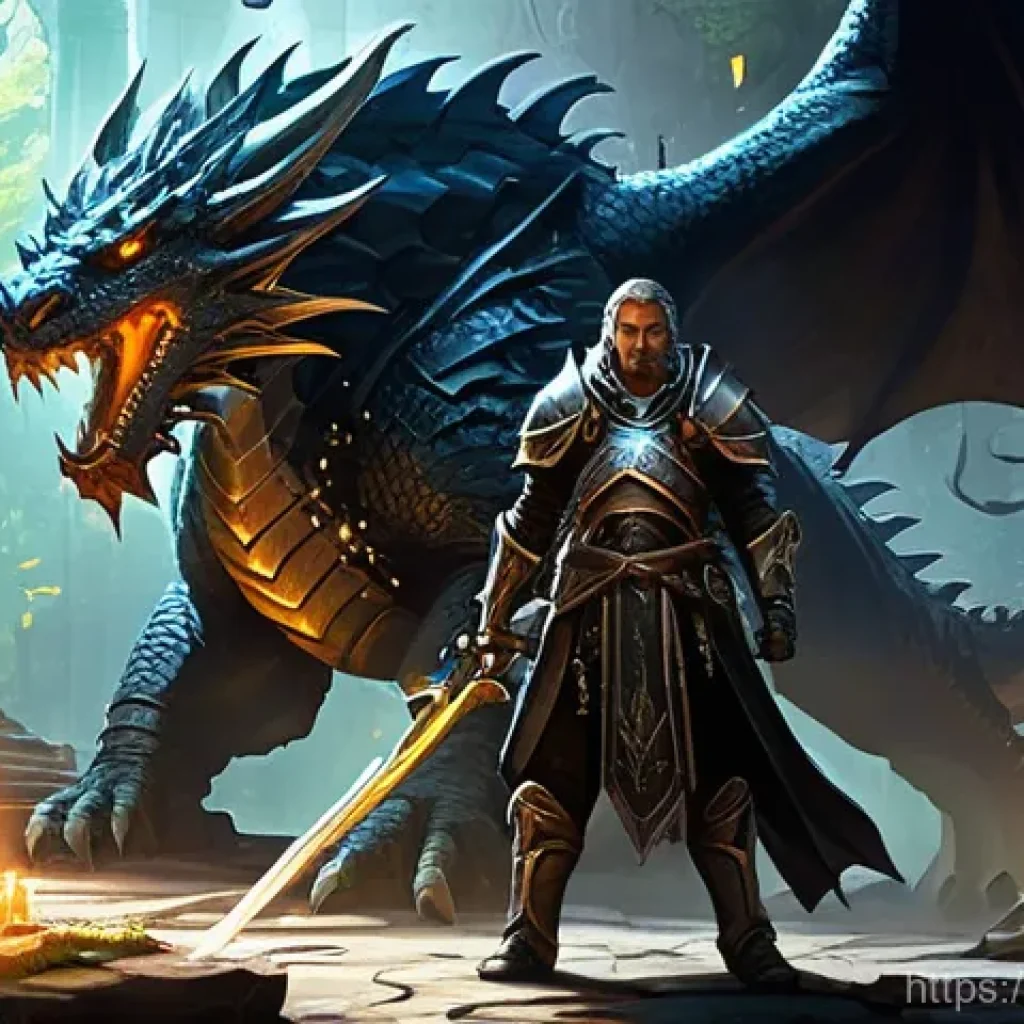 리니지 희귀 아티팩트 획득법 - **Prompt: The Spoils of the Deep Dungeon**
    "A team of four triumphant adventurers, having just d...