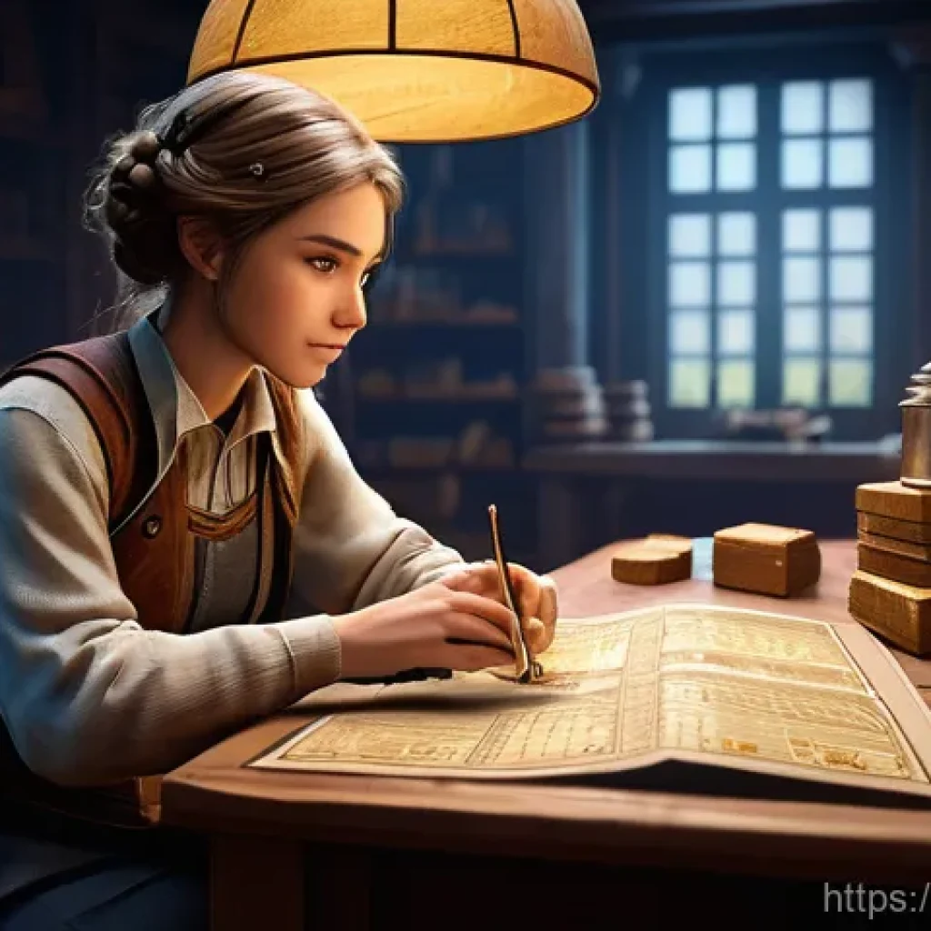 리니지 무과금 유저 생존법 - **Prompt for Resourceful F2P Player Management:**
    "A diligent young female MMORPG player, fully ...