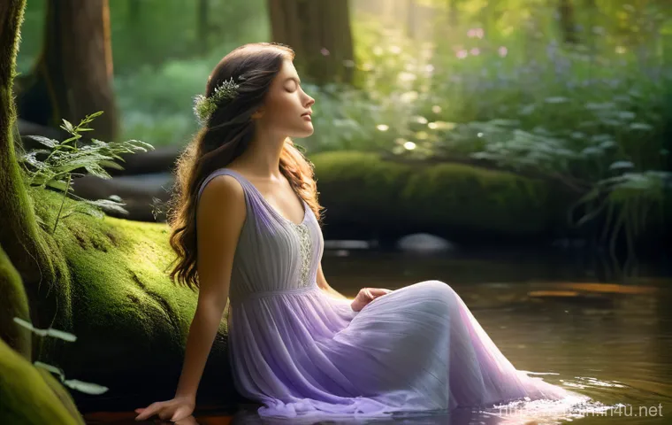 리니지 초보자를 위한 팁 모음 - Prompt 1: Serene Forest Retreat**