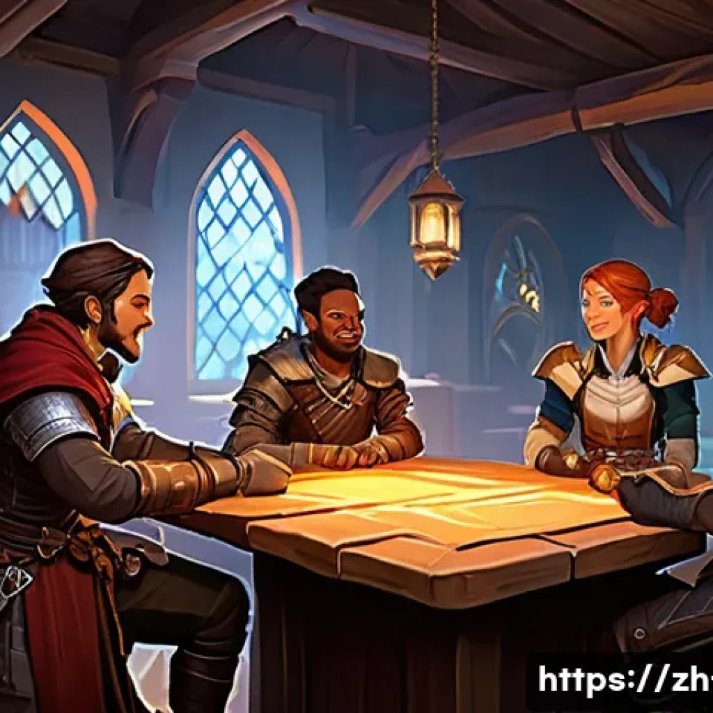 리니지 길드 활동 장려법 - **Warm Welcome and Community Connection:**
"A diverse group of online game guild members, both m...