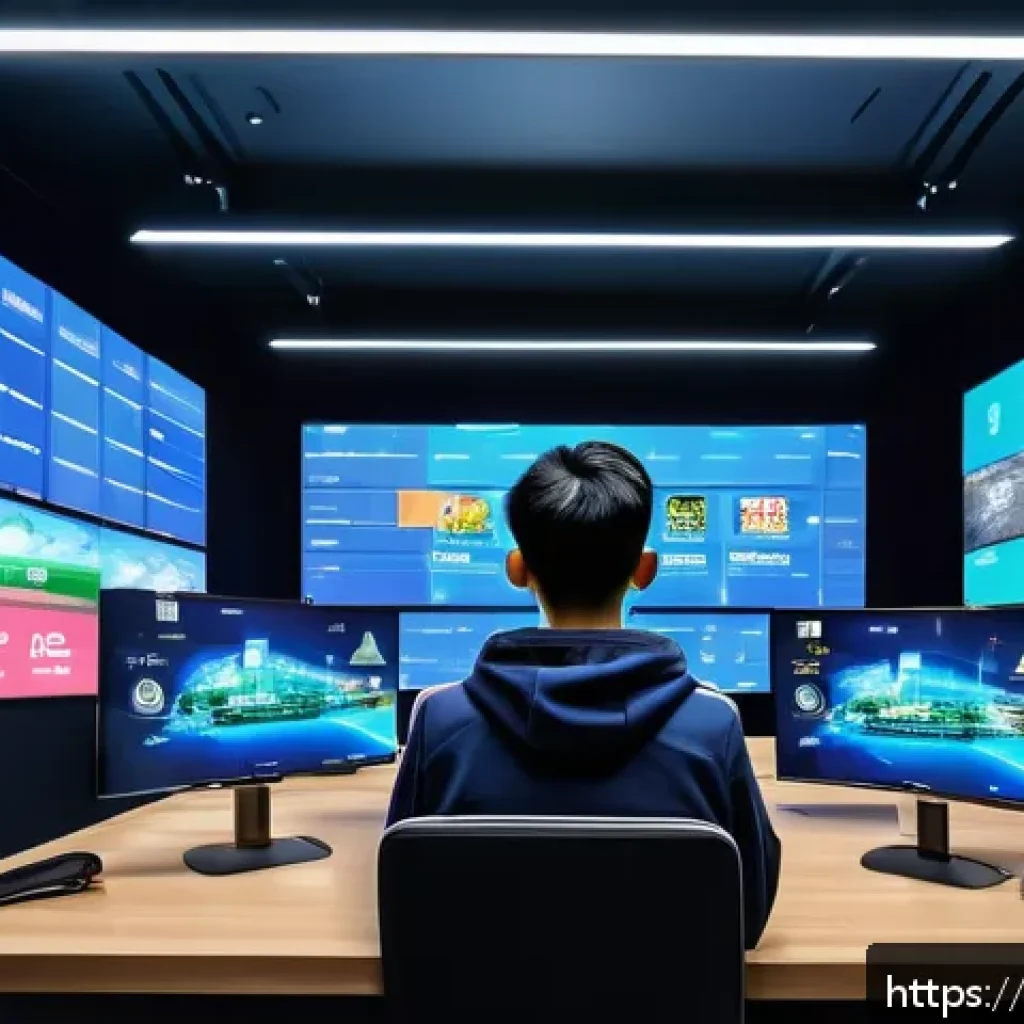 리니지 마켓에서 다이아 구매법 - A modern digital marketplace scene showcasing a young Chinese gamer carefully choosing a secure offi...